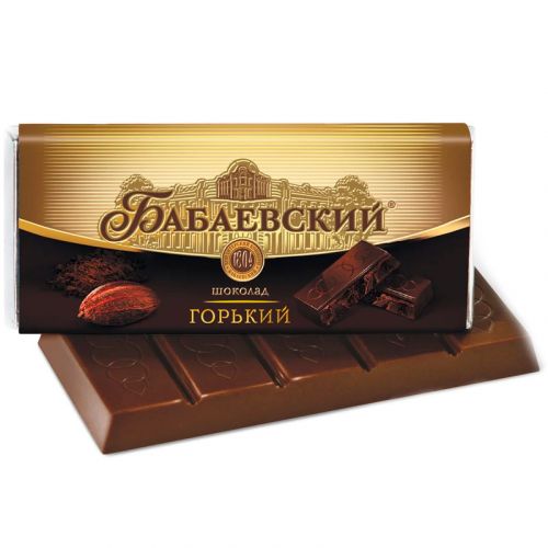 Шоколад "Бабаевский" горький 100г 800px