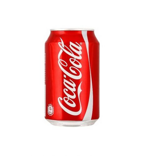 Напиток "Coca-Cola" газированный 330мл ж/б 800px
