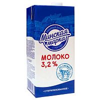 Молоко "Минская марка" 3,2% Беларусь 1л 300px