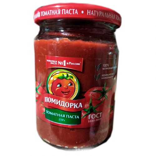 Паста томатная "Помидорка" ст/б 250г  800px фото 2