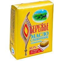 Масло сливочное "Традиционное" Обережье 82.5% Ярмолпрод 180г 300px